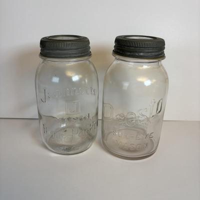 LOT 200: Antique/Vintage Canning Jars