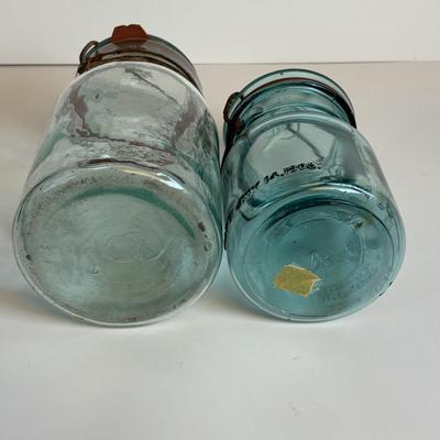 LOT 201: Antique/Vintage Canning Jars