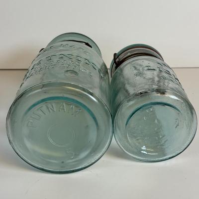 LOT 201: Antique/Vintage Canning Jars