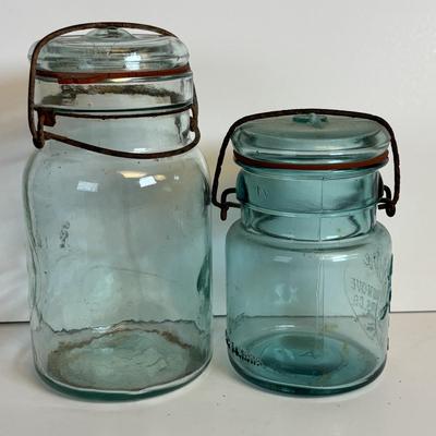 LOT 201: Antique/Vintage Canning Jars
