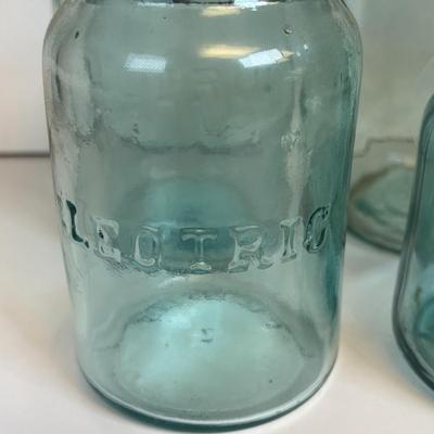 LOT 201: Antique/Vintage Canning Jars