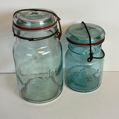 LOT 201: Antique/Vintage Canning Jars