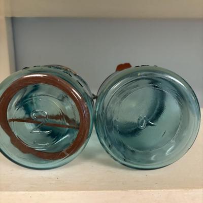 LOT 202: Antique/Vintage Canning Jars