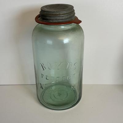 LOT 203: Antique/Vintage Canning Jars