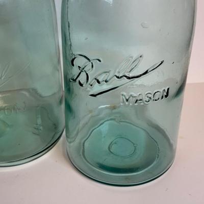 LOT 204: Antique/Vintage Canning Jars