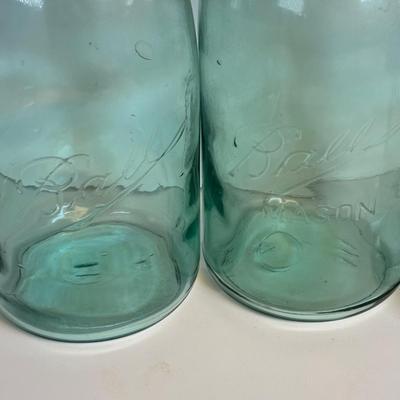 LOT 204: Antique/Vintage Canning Jars
