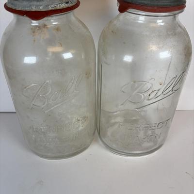 LOT 206: Antique/Vintage Canning Jars