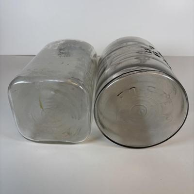 LOT 206: Antique/Vintage Canning Jars