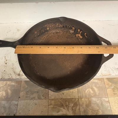 LOT 211: Lodge Cast Iron Pan & More