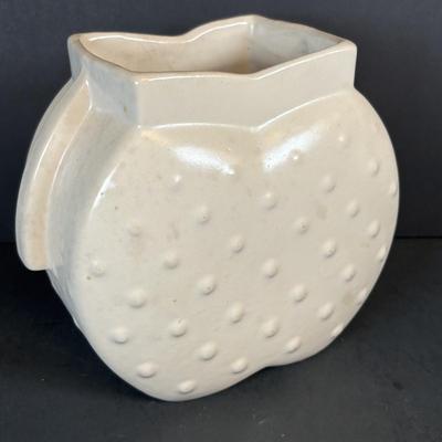 LOT 212: Vintage Kitchen & More: Tupperware Ham Saver, McCoy Hobnail Cookie Jar, Sandwich/Cookie Cutters, Rolling Pin & More