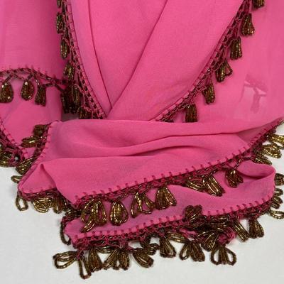 LOT 222: Beautiful Handmade Egyptian Scarves