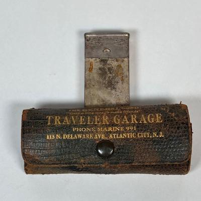 LOT 224: Vintage Razors Featuring a 1900's Gillette Pocket Edition 3 Piece Razor Set w/Original Case, Rolls Razor and More