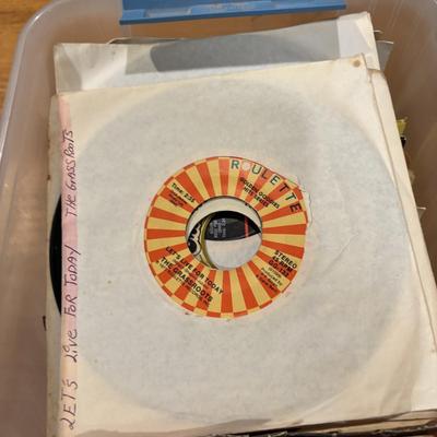 LOT 227: Vintage 45 Records Collection: Foreigner, Kiss, Hall & Oats, Eagles and so Many More