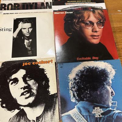 LOT 228: Classic Vinyl LPS: Sealed Nirvana Unplugged & Live, Journey, Warren Zevon, Joe Cocker, Blue Oyster Cult, Bob Dylann & More