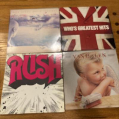 LOT 229: Classic Vinyl Albums: Rolling Stones, Meatloaf, Foreigner, Talk Heads & More