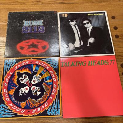 LOT 229: Classic Vinyl Albums: Rolling Stones, Meatloaf, Foreigner, Talk Heads & More