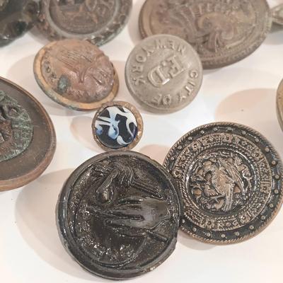 LOT 248: Antique Button Collection