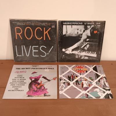 LOT 249: Vintage Records- Chaka Khan, The Secret Police, The Who, Village People & More