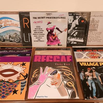 LOT 249: Vintage Records- Chaka Khan, The Secret Police, The Who, Village People & More