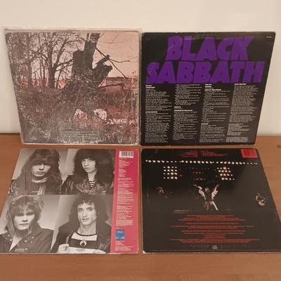 LOT 250: Vintage Records- Black Sabbath, Ozzy Osbourne, WAR, Quiet Riot & More