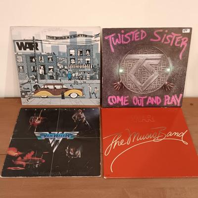 LOT 250: Vintage Records- Black Sabbath, Ozzy Osbourne, WAR, Quiet Riot & More