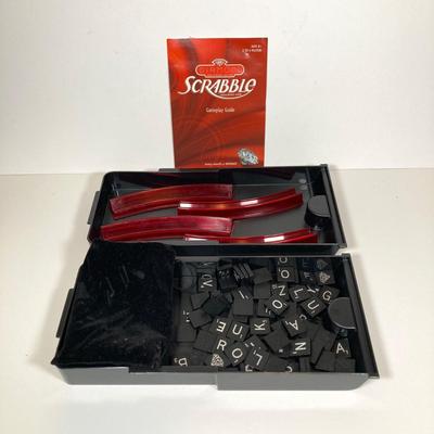 LOT 181: Vintage Game Collection - Scrabble Diamond Anniversary Edition (Rotating Board), Pokemon Pikachu Top / Token Coin, Lie Detecto...