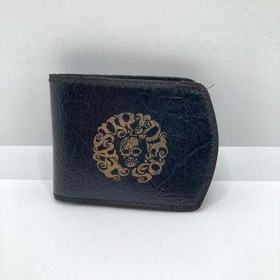 LOT 183: Easy Rider Wallet, Tokens / Coins (Skull, No Cash Value Arcade, Freemason and More), Nuts / Bolts Pipe and Blue Sunglasses