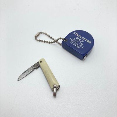 LOT 185: Antique Eye Protectors in Original Box (The Warren Eye Protector), Military Buttons, Canteen, Bakelite Handle Shoe / Button Pull...