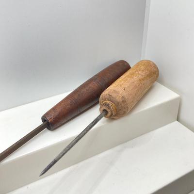 LOT 189: Antique / Vintage Tools - J. Wiss & Sons, Newark NJ USA 13.5 Inch Tailor Scissors, Hand Pick and File with Wiss Trimline...