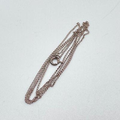 LOT 503: Sterling and Copper Jewelry - Cuff Style Bracelets and Chains for Repair