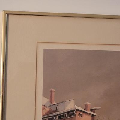 "Children's Morning" by Robert Fabe Signed Print (LR-EL)