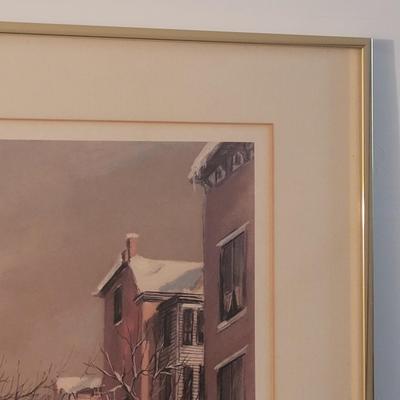"Children's Morning" by Robert Fabe Signed Print (LR-EL)