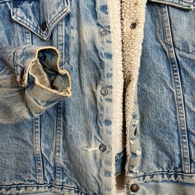 Men' Vintage Levi's & Shepler's Lot - Jackets, Vest, Sherpa