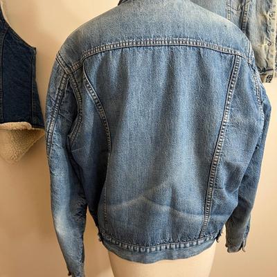 Men' Vintage Levi's & Shepler's Lot - Jackets, Vest, Sherpa