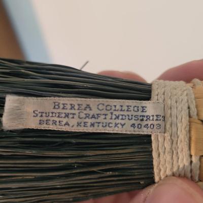 Two Handmade Wooden Brooms (D-EL)