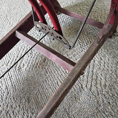 Antique Wooden Rocking Horse (LR-JS)