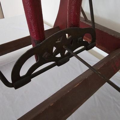 Antique Wooden Rocking Horse (LR-JS)