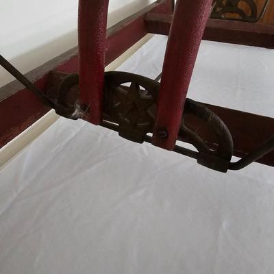 Antique Wooden Rocking Horse (LR-JS)