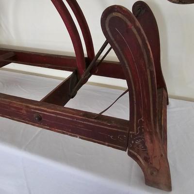 Antique Wooden Rocking Horse (LR-JS)