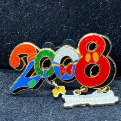 Disney Trading Pin 58780 Disneyland Resort 2008 Character Numbers