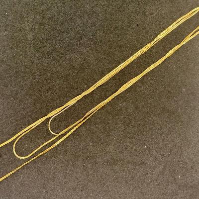 Vintage Goldtone Triple Necklace
