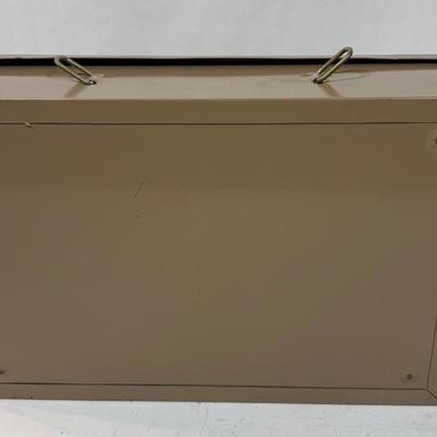 Metal Lock Box with key