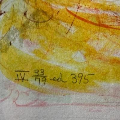 Original Edna Hibel Signed Serigraph
