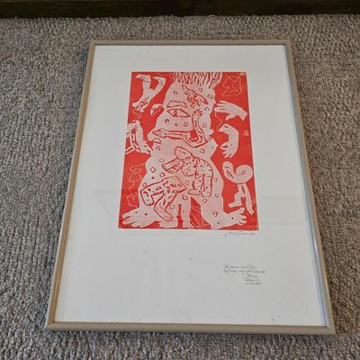Three Original Lithographs by Johanna Obermiller (PC-JS)