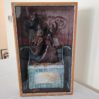 Four Unique Shadow Boxes by Joyce Blunk (LR-JS)