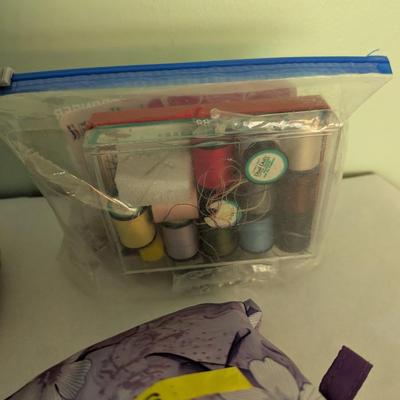 Sewing Basket With Supplies (DR)