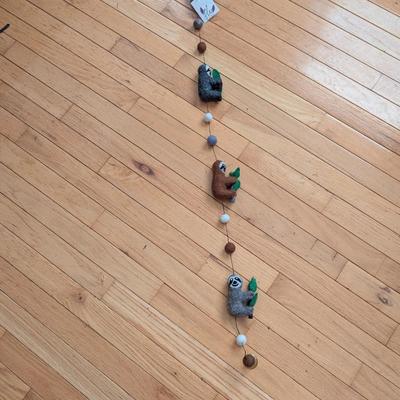 Sloth Felted Wind-chime (DR)