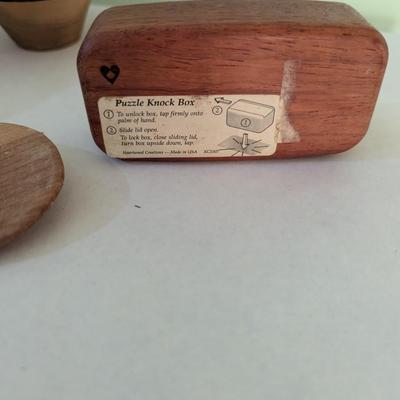 Mixed Wood Art Studio Bowls and Trinket Boxes