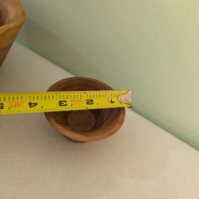 Mixed Wood Art Studio Bowls and Trinket Boxes