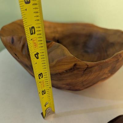 Mixed Wood Art Studio Bowls and Trinket Boxes